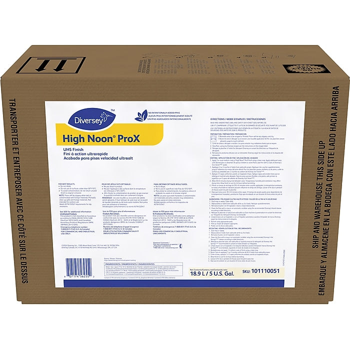High Noon ProX UHS Floor Finish, 5 Gal.