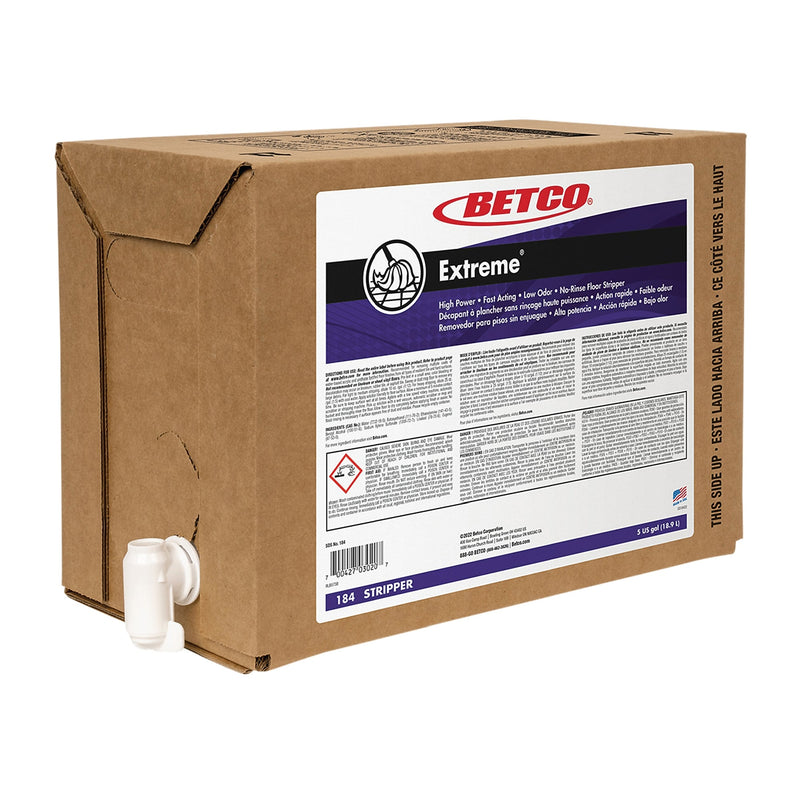 Betco Extreme Floor Stripper, Lemon Scent, 5 Gal.