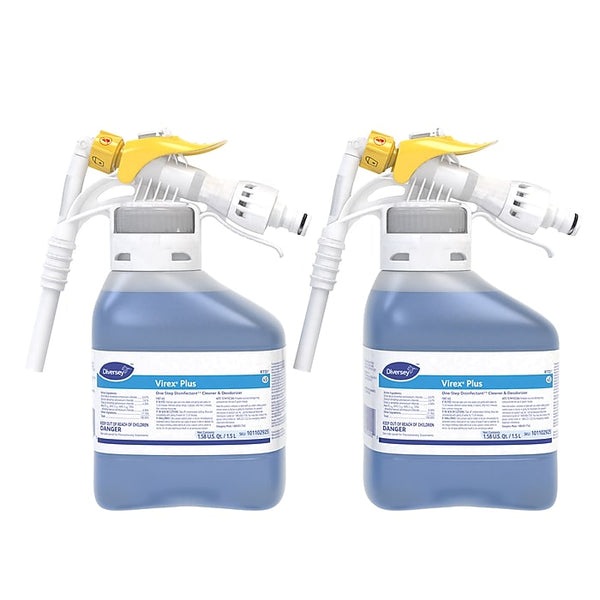 Diversey Virex Plus Disinfectant, 2/Carton