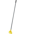 Rubbermaid Invader 60" Fiberglass Wet Mop Handle, Gray/Yellow