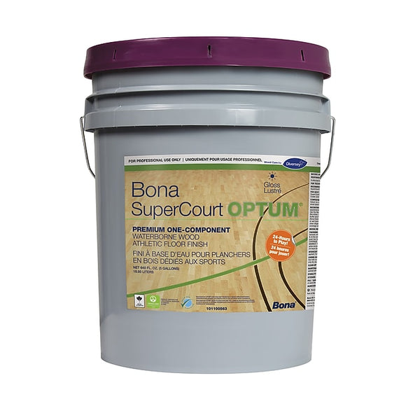 Bona SuperCourt Optum Athletic Floor Finish 5 Gallons