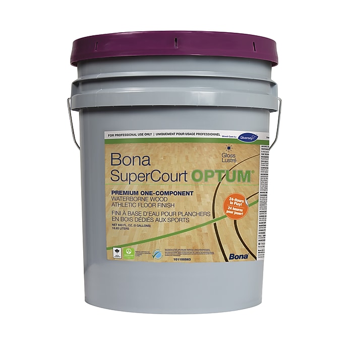 Bona SuperCourt Optum Athletic Floor Finish 5 Gallons