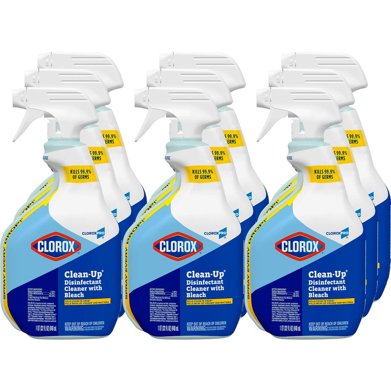 CloroxPro Clean-Up Disinfectant Cleaner with Bleach Spray, 32 oz.