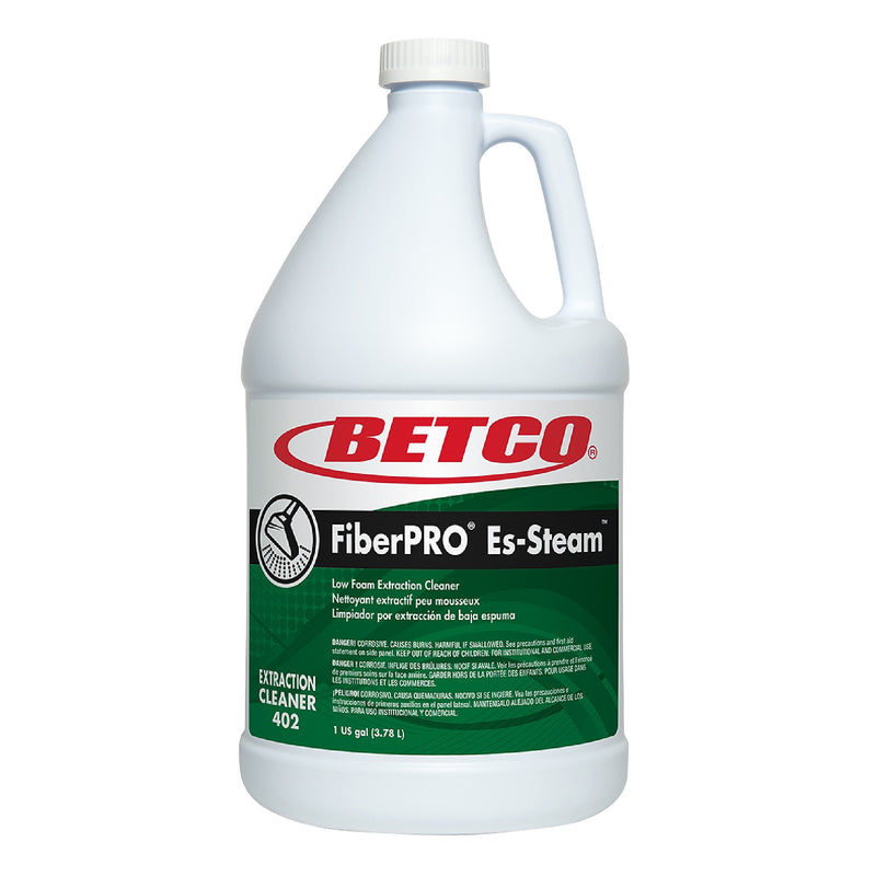 Betco FiberPRO Es-Steam Carpet Cleaner, Country Fresh, 1 gal., 4/Carton