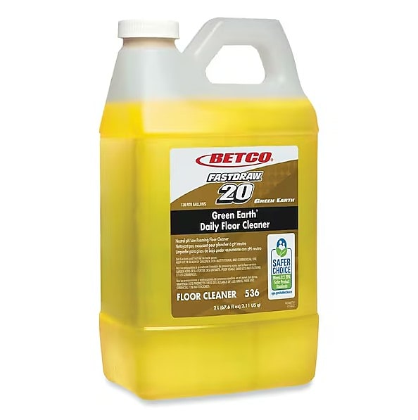 Betco Green Earth Daily Floor Cleaner, 2L, 4/CT