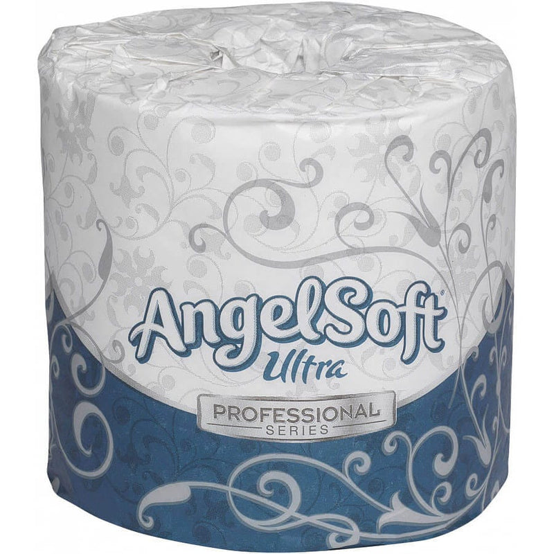 Angel Soft Ultra Professional Series 2 Ply Standard Toilet Paper White 400 Sheets Roll 60 Rolls Carton (16560)