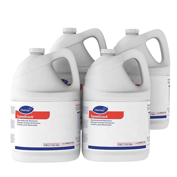 Diversey Speedtrack Floor Cleaner, Unscented, 128 Fl. Oz., 4/Carton