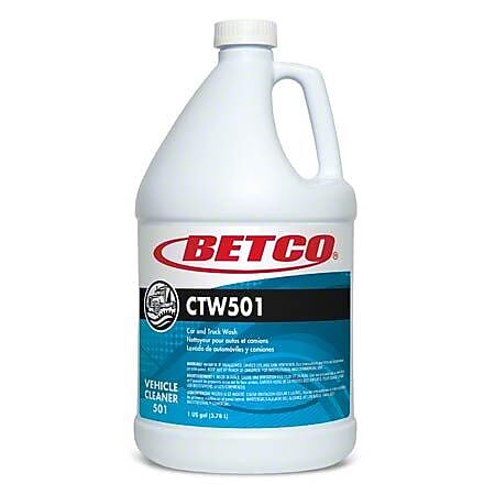 Betco CTW501 Car and Truck Wash, Gallons, 4/Carton