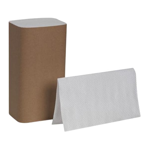 Pacific Blue Basic Recycled Single-Fold Paper Towels 1 Ply 250 Sheets Pack 16 Packs Carton (20904)