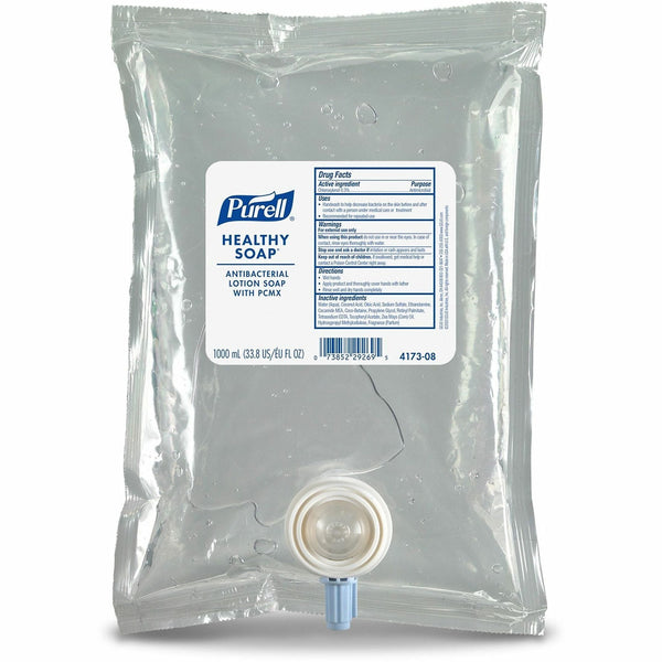 GOJO Healthy Soap Antibacterial Liquid Foaming Soap Refill for CS2 Dispenser, 1000 ml.