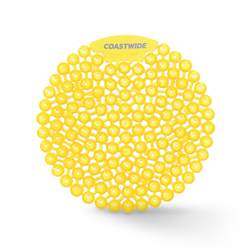 Coastwide Professional Premium Urinal Screen, Citrus Scent, 10/Box