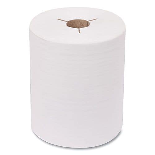 Tork Advanced Hand Towel Roll, Notched, 1-Ply, 8 X 11, White, 491/Roll, 12 Rolls/carton