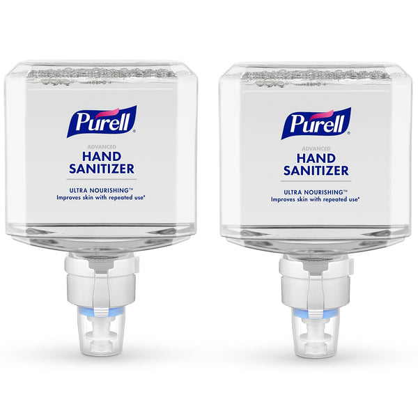 PURELL Healthcare Advanced ULTRA NOURISHING Foaming Hand Sanitizer Refill for ES8 Dispenser, 1200 mL., 2/Carton
