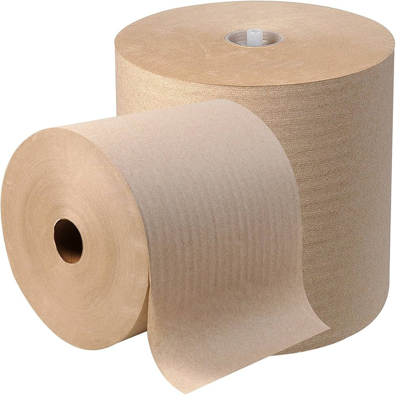 Georgia Pacific SofPull Recycled High Capacity Hardwound Paper Towel 1 Ply Natural 1000 Roll 6 Rolls Carton (26480)