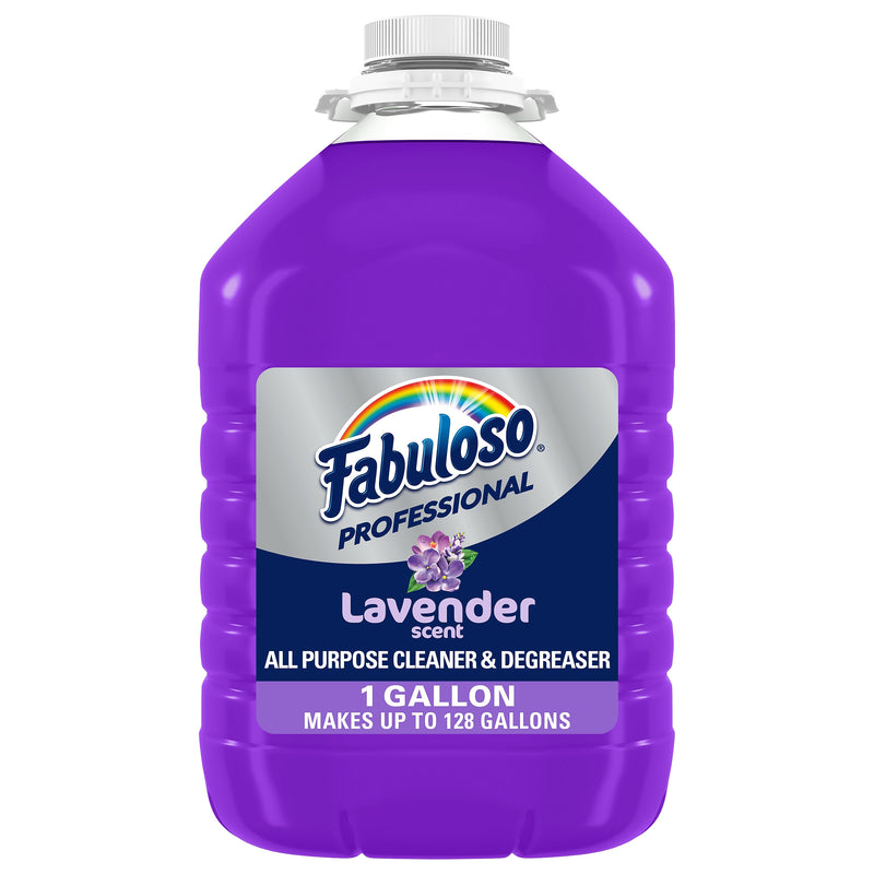 Fabuloso Professional All-Purpose Cleaner & Degreaser, Lavender, 128 Oz.