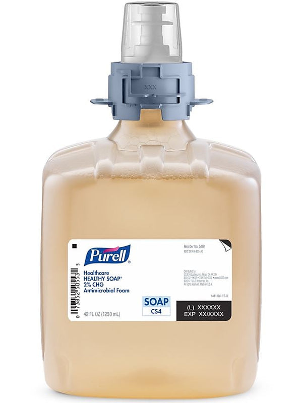 PURELL CS4 CHG Antimicrobial Foaming Hand Soap Refill, 1250 mL