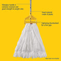 Rubbermaid Invader 60" Fiberglass Wet Mop Handle, Gray/Yellow