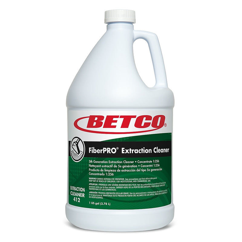 Betco FiberPRO Extraction Carpet Cleaner, Fresh, 128 Oz., 4/Carton