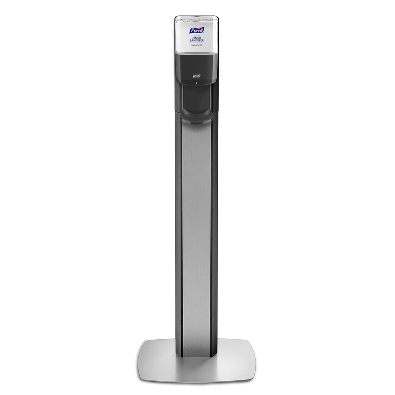 Purell Messenger ES 8 Automatic Floor Stand Hand Sanitizer Dispenser, Silver/Graphite