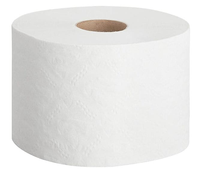 Tork Bath Tissue Roll with Opticore, Septic Safe, 2-Ply, White, 865 Sheets/roll, 36/Carton