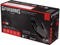 GloveWorks GPNB Nitrile Industrial Grade Gloves, Black, 100/Box