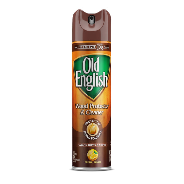 Old English Furniture Polish, Fresh Lemon, 12.5 oz.