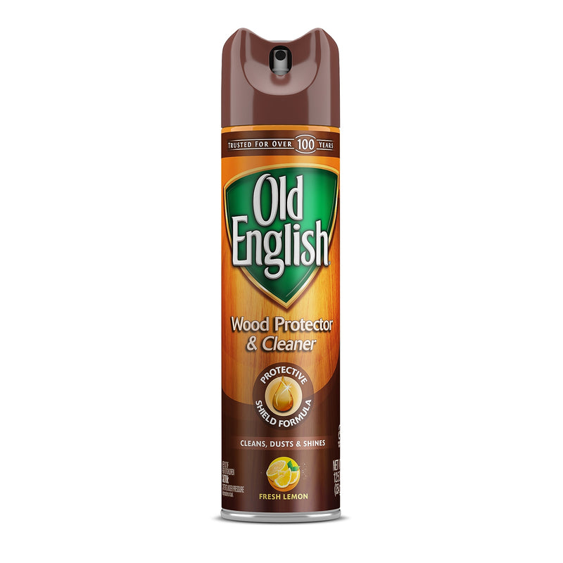 Old English Furniture Polish, Fresh Lemon, 12.5 oz.