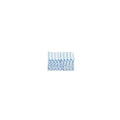 Rubbermaid HYGEN Microfiber Cleaning Cloths, 12" x 12", White/Blue, 600 Cloths/Pack