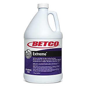 Betco Extreme Floor Stripper, 1 Gal, 4/Carton