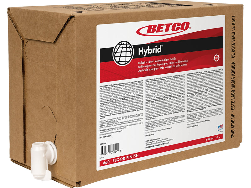 Betco Hybrid Floor Finish, 5 Gal.