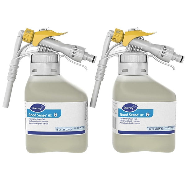 Diversey Good Sense HC 7 Liquid Odor Counteractant Concentrate, Fresh, 2/Carton