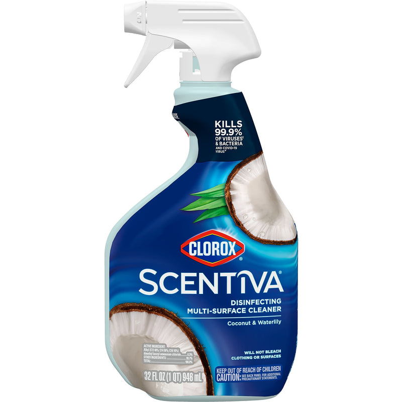 Clorox Scentiva Disinfecting Multi-Surface Cleaner Spray Bottle, 32 oz.