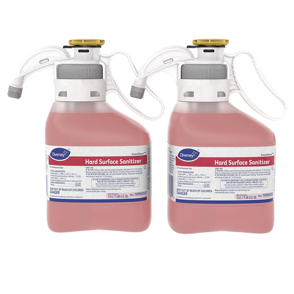 Diversey Disinfectant for Diversey SmartDose, 47.3 oz., 2/Carton