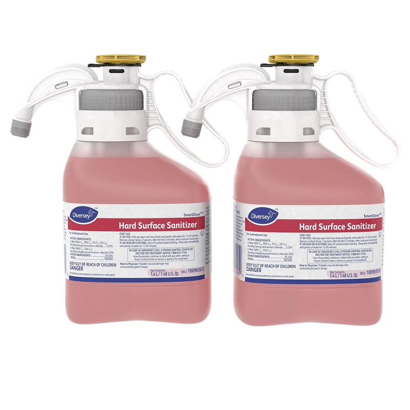Diversey Disinfectant for Diversey SmartDose, 47.3 oz., 2/Carton