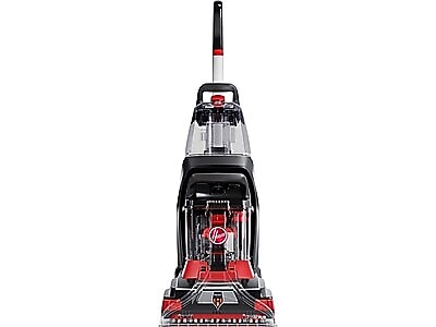 Hoover Commercial Powerscrub Spot Cleaner Vacuum, Bagless, Black/red