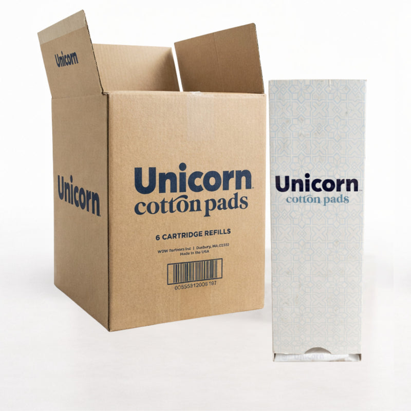 Unicorn Regular Cotton Maxi Pads with Wings, 40 Pads/Box, 6 Boxes/Carton