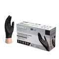 Ammex Professional Series Powder Free Nitrile Exam Gloves, Latex Free, Black