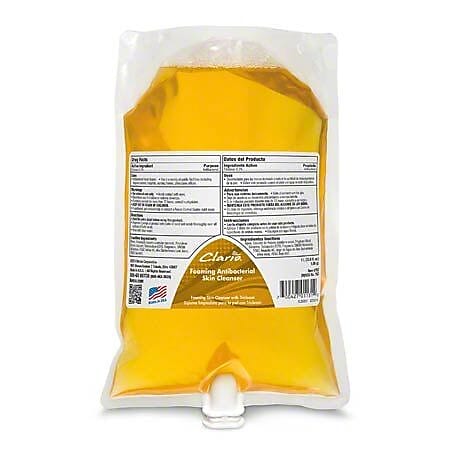 Betco Clario Antibacterial Foaming Hand Soap, 1000 mL., 6/Carton