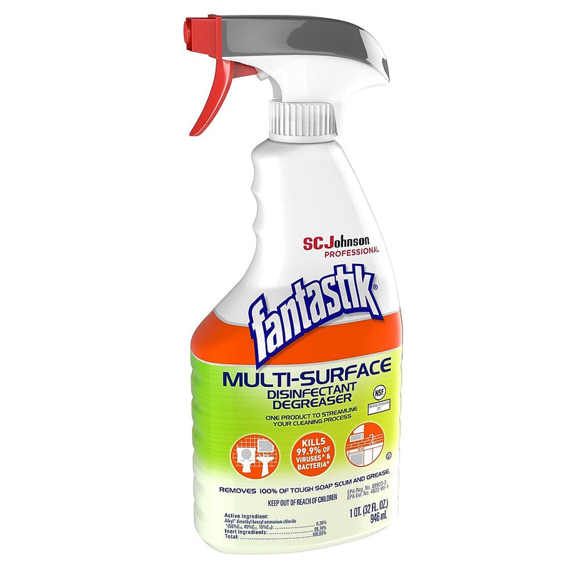 Fantastik Multi-Surface Disinfectant Degreaser, 32 oz