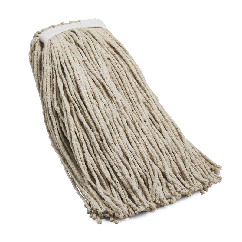 Coastwide Professional Cut-End Wet Mop Head, #32, Cotton, 1" Headband, White