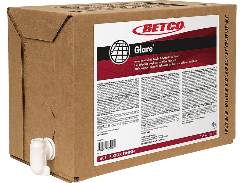 Betco Glare Floor Finish, 5 Gal.