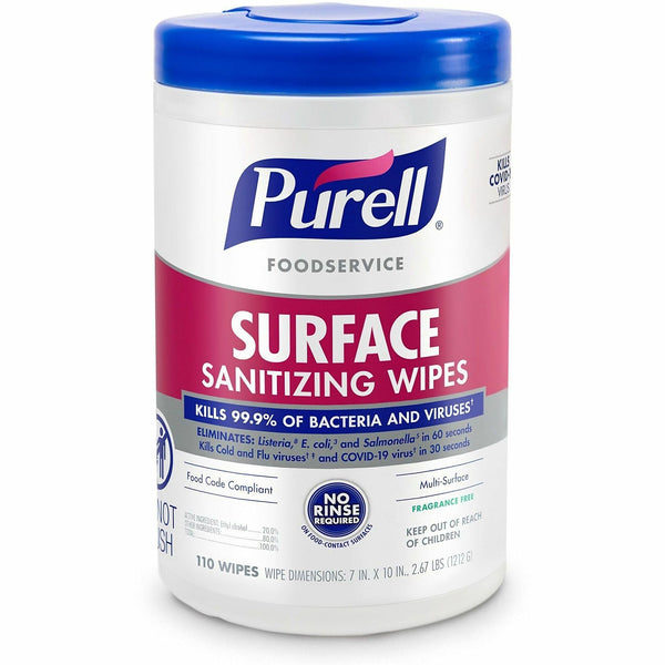 PURELL Surface Sanitizing Wipes, 2.67 lbs.