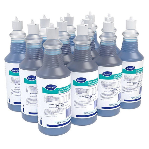 Crew Non-Acid Disinfectant All-Purpose Cleaner Floral Fresh 32 oz 12/Carton