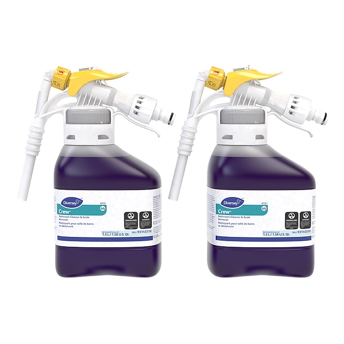 Crew 44 Diversey RTD Bathroom Cleaner & Scale Remover 50.7 fl oz 2/Carton