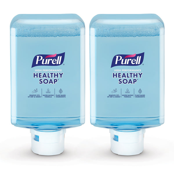 PURELL Healthy Soap Foaming Hand Soap Refill for ES10 Dispenser, Light Fragrance Scent, 1200 ml, 2/Carton