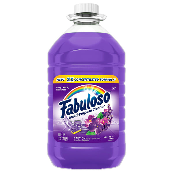 Fabuloso Multi-Purpose Cleaner, Lavender Scent, 169 fl. oz., 3/Carton