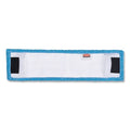 Rubbermaid Commercial Adaptable Flat Microfiber Mop Pad, Blue