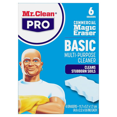 Mr. Clean Magic Eraser Original Cleaning Pads with Durafoam, 6-Pack