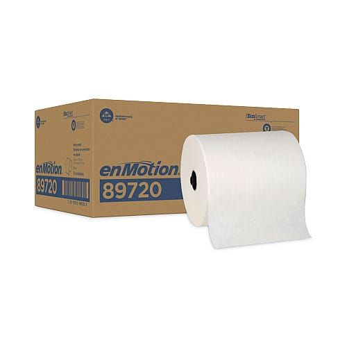 enMotion Flex Hardwound Paper Towels 1 Ply 550 ft Roll 6 Rolls Carton (89720)