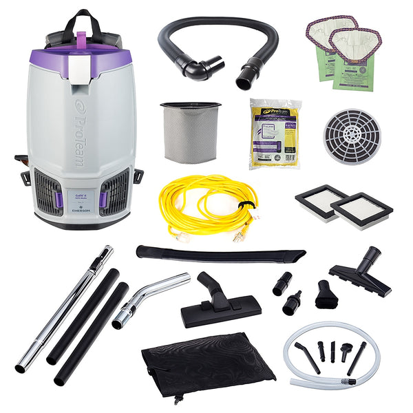 ProTeam GoFit 6 Backpack Vacuum with Pest Management Tool Kit